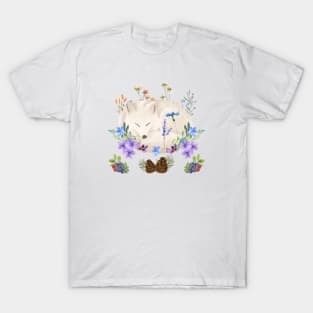 Sleeping Arctic Fox T-Shirt